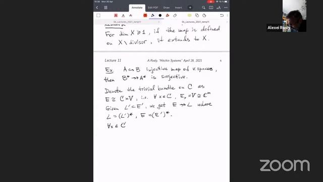 Alexey Rosly -- Matrix polynomials and spectral data смотреть онлайн