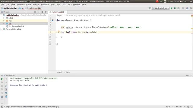 kotlin tutorial from zero to hero part5 for loop смотреть онлайн