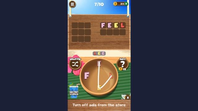Word Beach: Connect Letters! Answers Level 1-35 смотреть онлайн