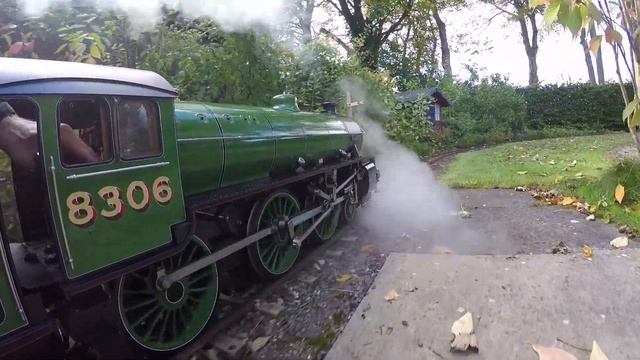 Peter's Railway - Fiery Fox, (Bongo) in the Garden with Peter driving 2018 смотреть онлайн