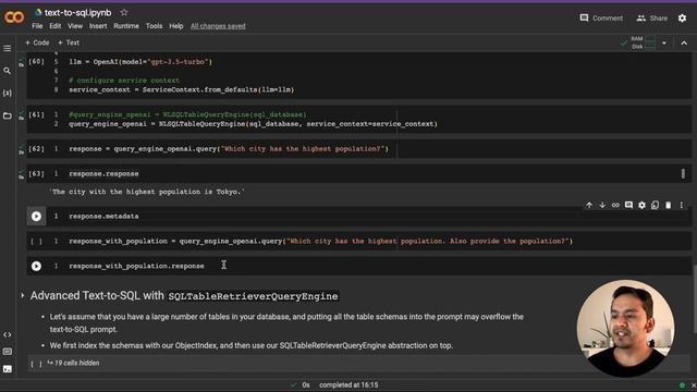 ?LlamaIndex | Text-To-SQL ( LlamaIndex + DuckDB)