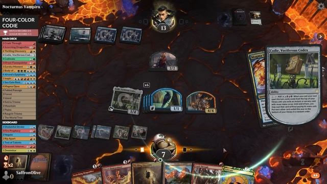 Codie, Vociferous Codex | Against the Odds | MTG Standard смотреть онлайн
