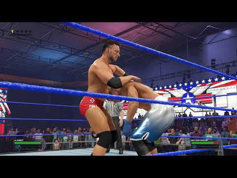 WWE2K23 LA Knight vs Grayson Waller смотреть онлайн