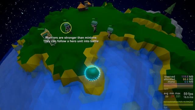 Walkthrough of Populous 3 style world смотреть онлайн