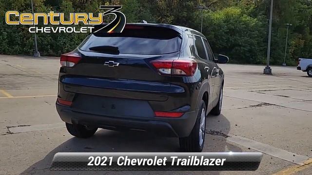 Used 2021 Chevrolet Trailblazer LS, West Mifflin, PA E0091AR смотреть онлайн