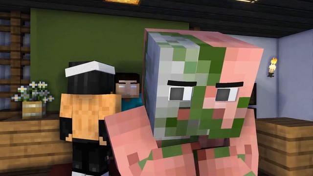 PART 2 - BIRD KID 2 - MINECRAFT ANIMATION MONSTER SCHOOL смотреть онлайн