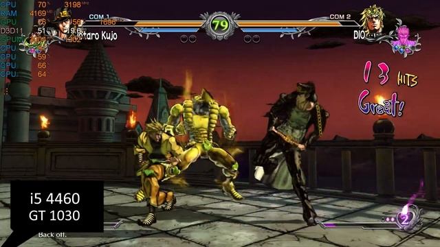 JoJo's Bizarre Adventure: All-Star Battle R на слабом пк (GT 1030) смотреть онлайн