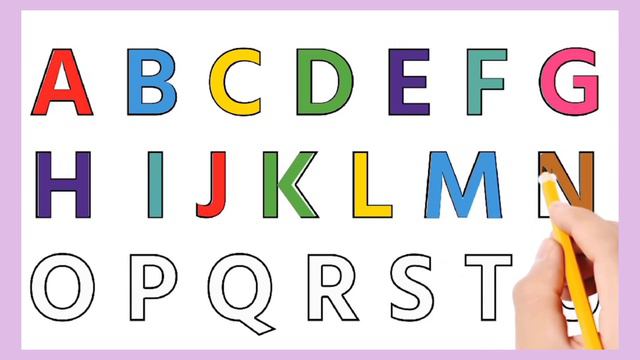 ABC alphabet song l Write the alphabet from A TO Z #learnalphabets #writeabcd #learntowrite смотреть онлайн