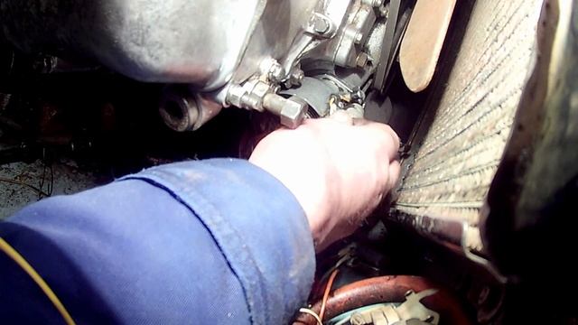 Установка двигателя и КПП на МОСКВИЧ 412. Часть 3 смотреть онлайн