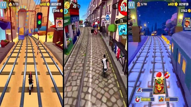 Subway Surfers VS Ronaldo: Kick'n'Run Football iPad Gameplay смотреть онлайн