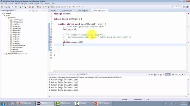 Java: Ders 6 -Döngüler (For, While, Do-while) смотреть онлайн