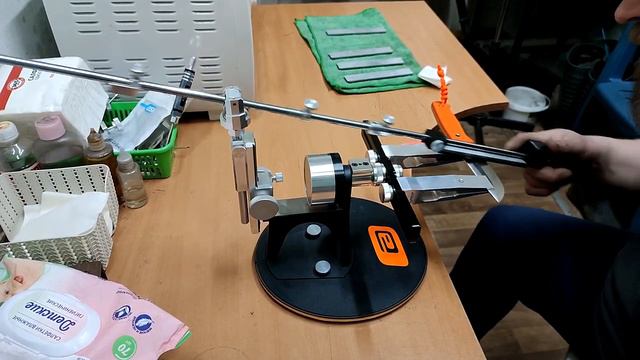 Заточка на Профиль К03 PRO по компенсатору толщины абразивов. смотреть онлайн