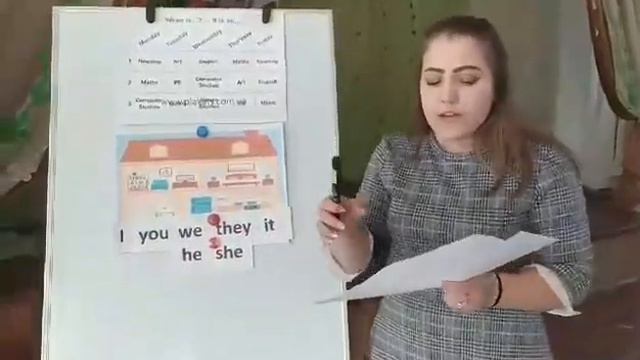 Відеоурок для 3-А класу з теми "Школа". Повторення часу Present Perfect. смотреть онлайн