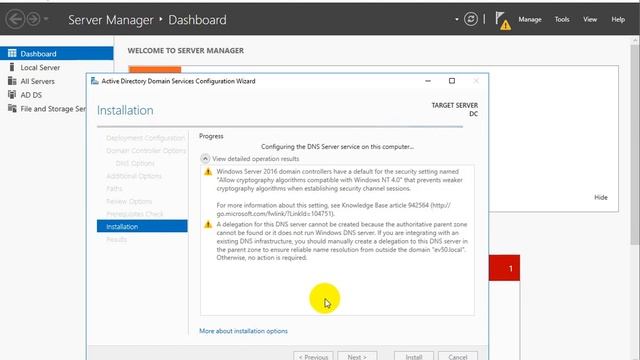 01.(ev50.local) Подготовка Windows Server 2016. Настройка контроллера домена. смотреть онлайн