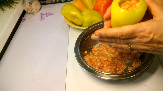 Перцы, запечённые  с сыром в духовке!  #Galina_Podleskikh #stuffedpepper #фаршированные_перцы