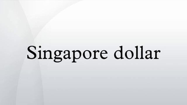 Singapore dollar смотреть онлайн