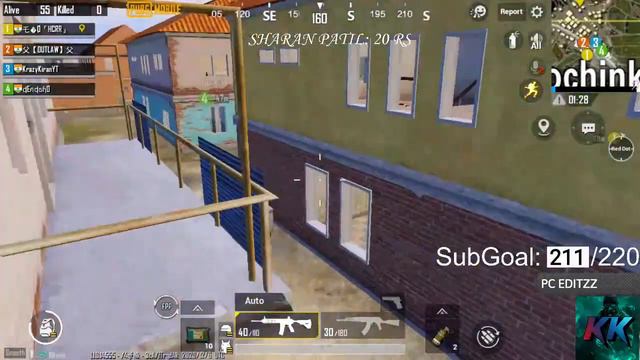 PUBG GAMEPLAY QUIZ WITH SUBS | 3 QUESTION 30RS | PUBG MOBILE | 🔴LIVE | KRAZY KIRAN YT смотреть онлайн