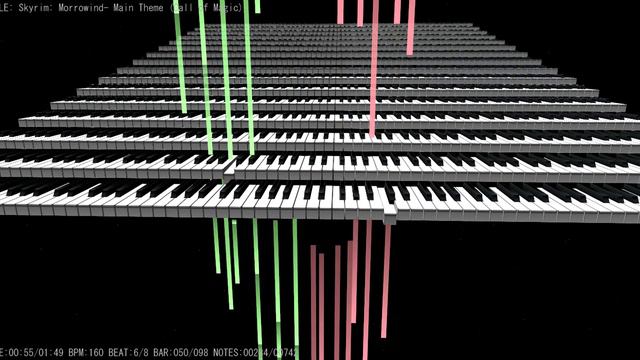 Jeremy Soul - Call Of Magic (Morrowind) Tutorial for Piano смотреть онлайн