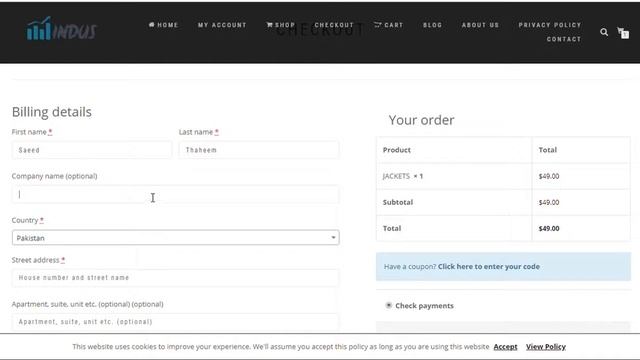 ShopIsle E-commerce WordPress Free Theme смотреть онлайн
