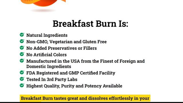 Revolutionary Fat Loss Spray Braeakfas Burn Review SPECIAL INTRODUCTORY OFFER смотреть онлайн