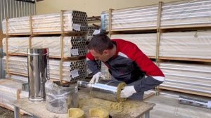 Как правильно укоротить утепленную (сэндвич) трубу дымохода. Лайфхак для монтажа дымохода.