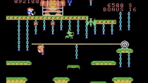 Donkey Kong Junior Super Game (Super Donkey Kong Junior) Coleco Adam Gameplay #1