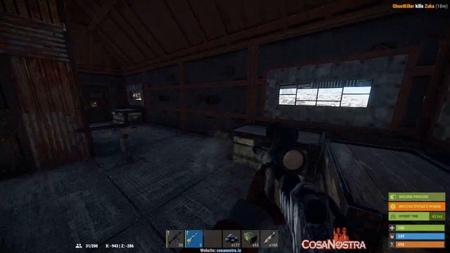 Rust оборона базы в течении 2-3 часов . battlefield server rust cosa nostra смотреть онлайн