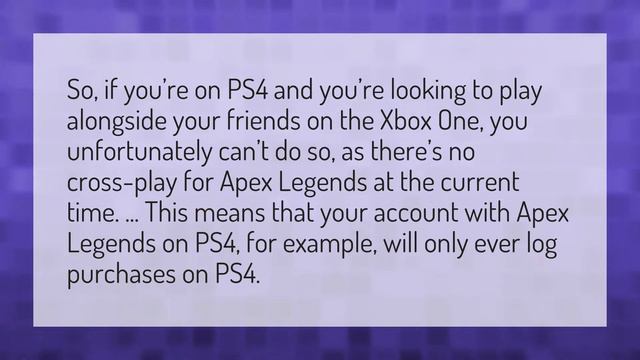 Can you transfer apex Legends account from Xbox to ps4? смотреть онлайн