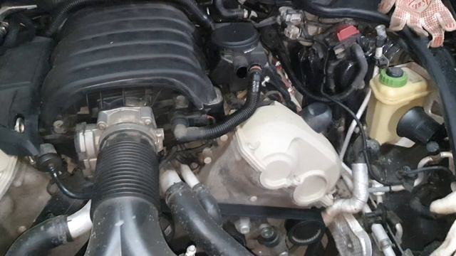 Замена маслоотделителя Porsche Panamera 3.6 смотреть онлайн