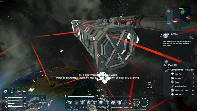 Space Engineers ep21 - The Pass & Gas Refueling Station смотреть онлайн