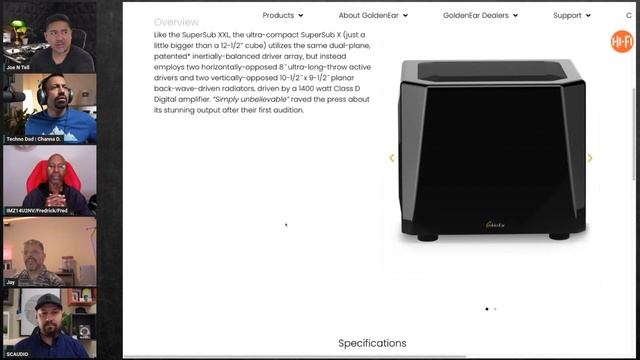 GoldenEar Subwoofers!!! смотреть онлайн