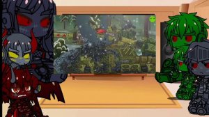 Реакция танков геранда на серию "Я стану Щукой-44, чтобы одолеть Левиафан!" #мултикипоотанки#gerand