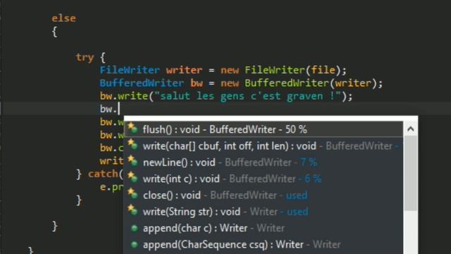 APPRENDRE LE JAVA #15 - LES FICHIERS смотреть онлайн