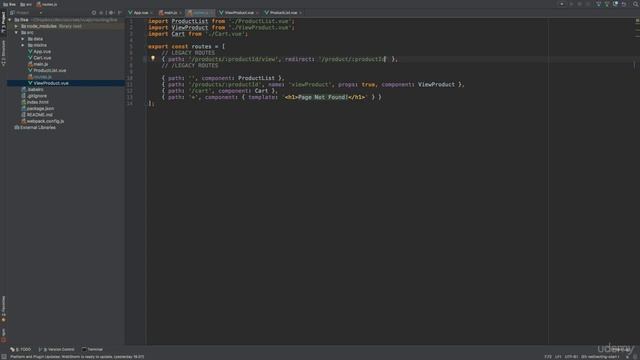 Vue.js 159 Redirecting смотреть онлайн
