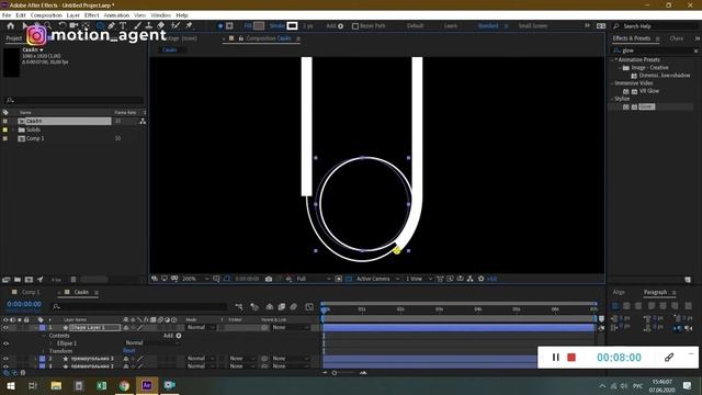 Как сделать оригинальный свайп в After Effect? смотреть онлайн