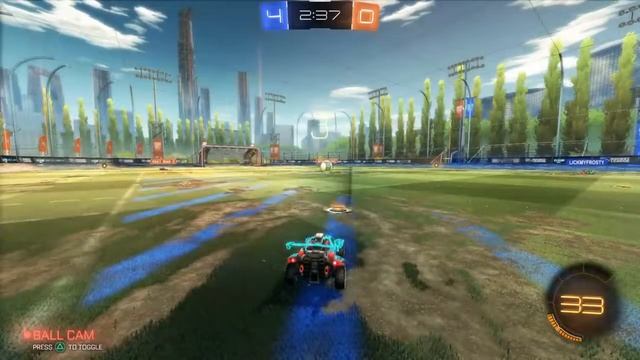 Rocket League - OFF the wall Game Play смотреть онлайн