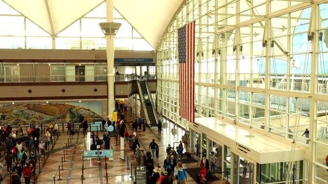 A Look At Denver International Airport, DIA, Denver, Colorado смотреть онлайн