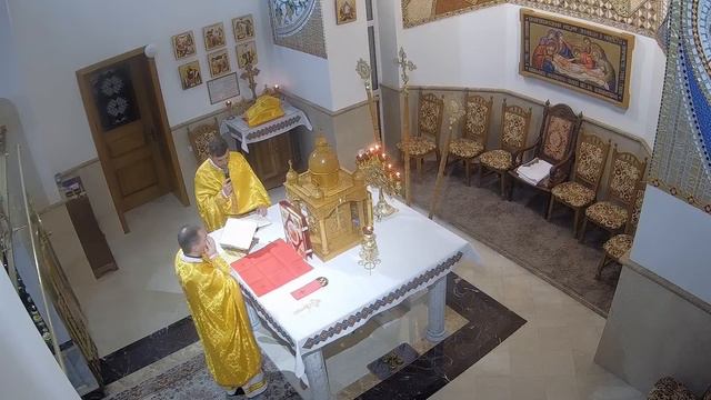 02.01.24 Вівторок. 17:40 - Вервиця. 18:00 - Божественна Літургія. смотреть онлайн