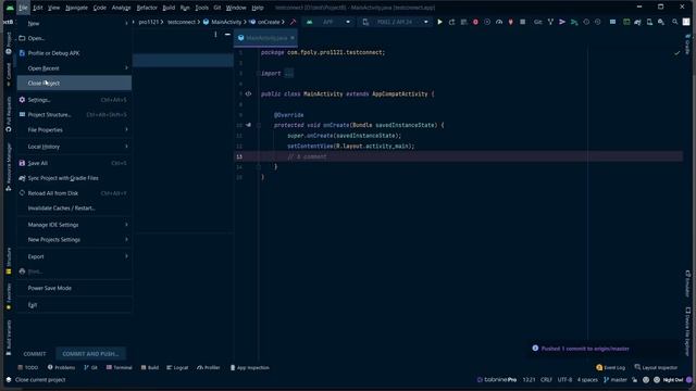 Cách Làm Việc Nhóm Trên Android Studio Với Github смотреть онлайн