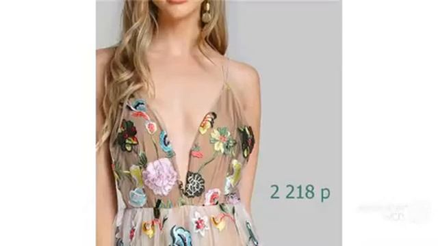 Одежда с AliExpress - платье изящное длинное легкое смотреть онлайн