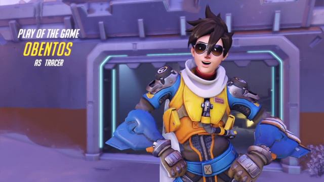 Overwatch: My first tracer experience + POTG смотреть онлайн
