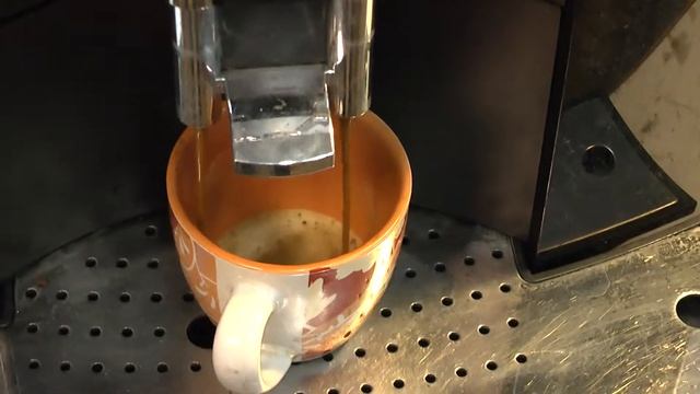 Эспрессо на кофемашине Jura C5 смотреть онлайн