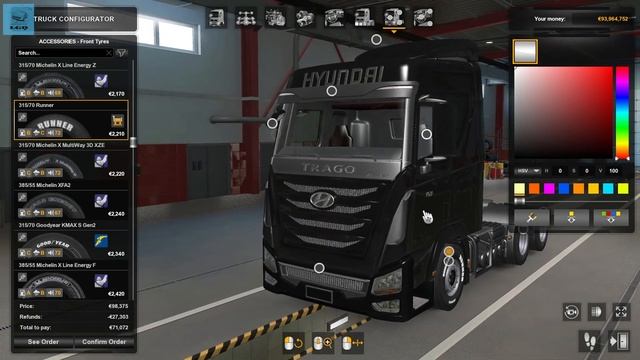Hyundai Trago Xcient XXL | Truck Customization | Euro Truck Simulator 2