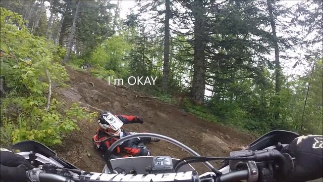 My buddies super slow mo tuck and roll off a Honda CRF450RX смотреть онлайн