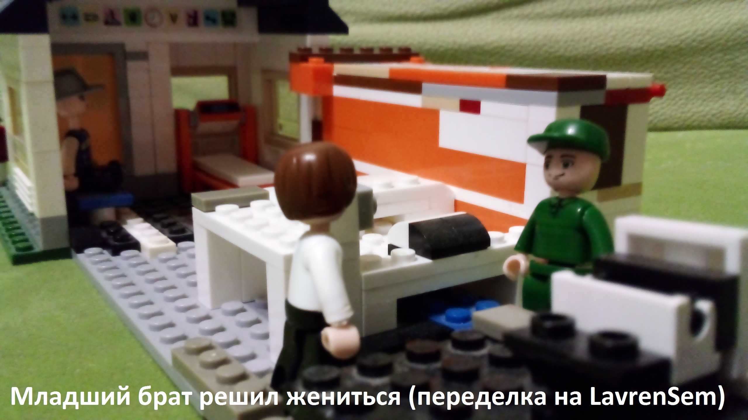 Лего мультик 