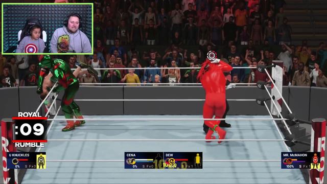 MEME ROYAL RUMBLE | WWE 2K19 Gameplay смотреть онлайн