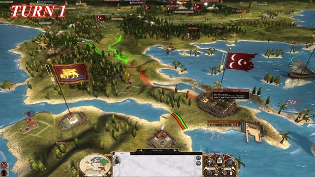 Лучший старт за Турцию в Empire Total War смотреть онлайн