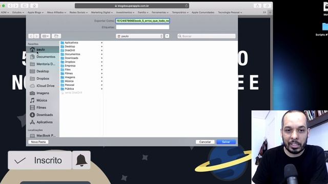 Como Salvar PDFs no Mac - Passo a Passo Para Iniciantes! смотреть онлайн
