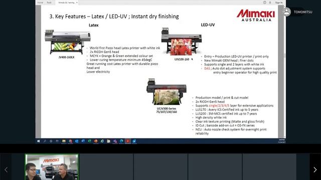 Webinar - 3 Different Ink Types in one manufacture. Mimaki Sign Graphics смотреть онлайн