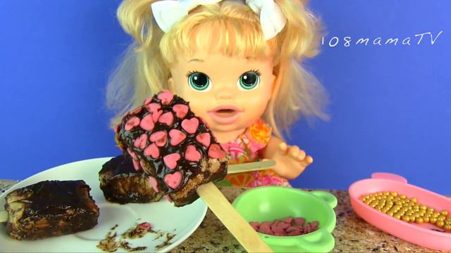 Мороженое из Сырков Готовим вместе с Беби Элайв #Куклы Пупсики Мама и Дочка Играют смотреть онлайн